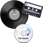 Transfert de disques vinyles & cassettes audio vers CD & MP3 en Guadeloupe