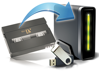 Numérisation de cassette vidéo vers clef USB en Guadeloupe