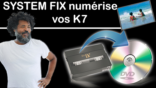 Numrisation cassettes vido en Guadeloupe