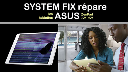 Réparation tablette ASUS  en Guadeloupe
